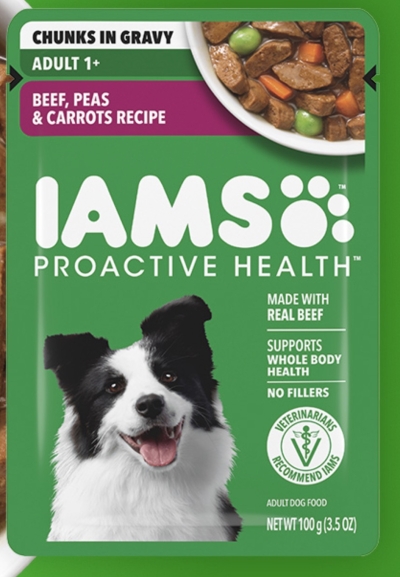 Free IAMS PROACTIVE HEALTH Wet Dog Food Sample