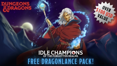 Free Idle Champions of the Forgotten Realms: Raistlin’s Renown Pack (Limited-