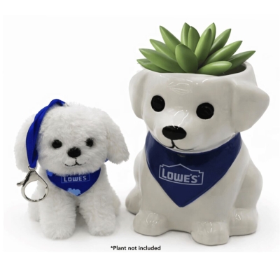 Free Puppy Planter + Keychain at Lowe’s (4/4)