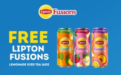 Free Lipton Fusions Iced Tea