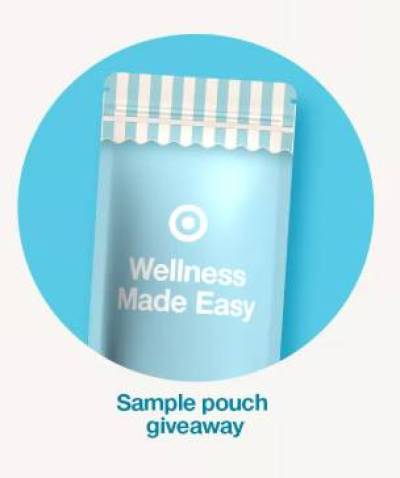 Free Wellness Sample Pouch at Target Feel-Good Event