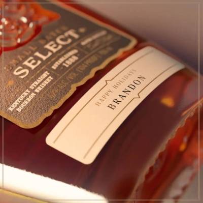 Free Personalized Labels for Four Roses Bourbon