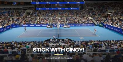 Free Cincinnati Open Stickers
