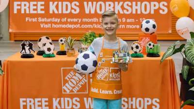Free Goalie Game Workshop Kit at Home Depot (6/6)