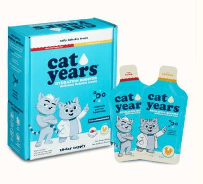 Free Cat Years Hydration Booster Sample