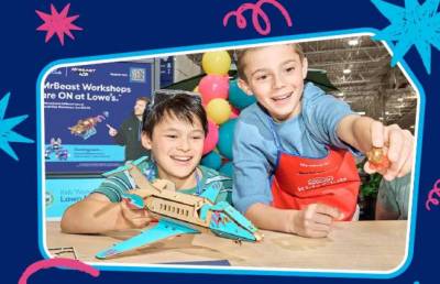 Free MrBeast Swarm Jet Builder Toy Workshop Kit (7/25)