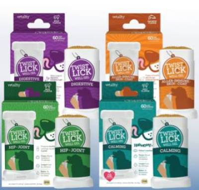 Free Twist + Lick Dog Health Supplements (Apply)