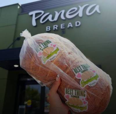 Free Panera Bread Sourdough Loaves and Stickers (7/9)