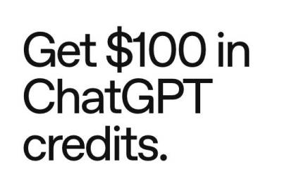 Free $100 ChatGPT Credits for Sharing Your Work