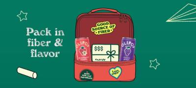 Free $5 Visa Prepaid Card from OLIPOP Back to School