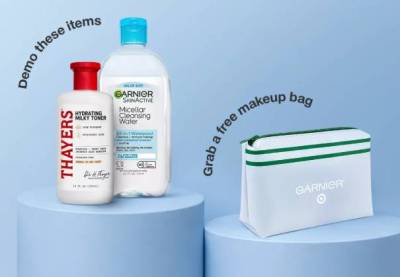 Free Garnier Makeup Bag at Target Beauty Event (8/15)