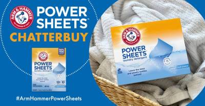 Free ARM & HAMMER Power Sheets Chatterbox (Apply)