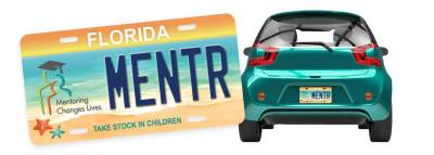 Free Florida Mentoring Changes Lives License Plate Voucher