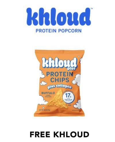 Free Khloud Plus Protein Tortilla Chips at Walmart