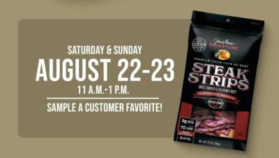 Free Jack Link’s Steak Strips Sample at Bass Pro Shops and Cabela’s