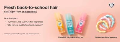 Free L'Oréal EverPure Bubble Headband at Target (8/22)