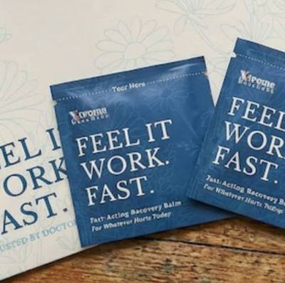 Free Xtreme Wellness Rapid Relief Balm Sample