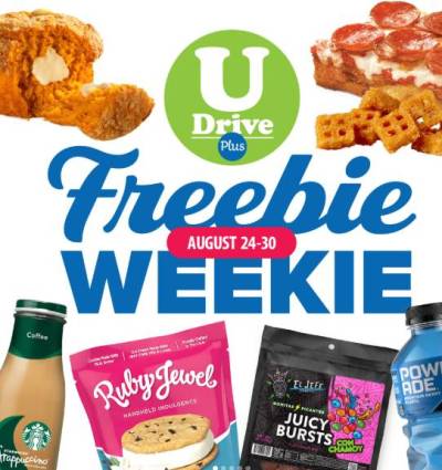 Free Daily Treats for U-Drive Plus Members (8/24-8/30)