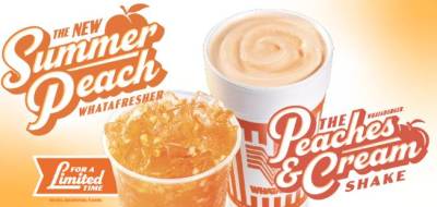 Free Whataburger Summer Peach Whatafresher (8/27)