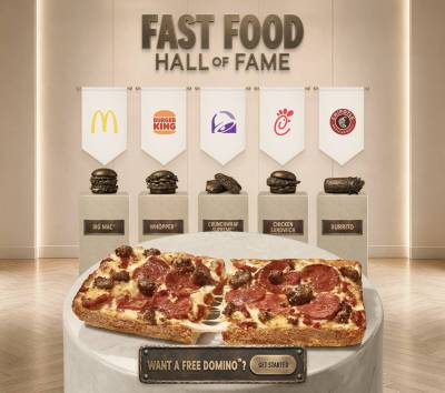 Free Domino's Pizza at Domino's