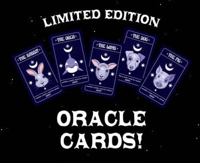 Free peta2 Oracle Cards and Stickers