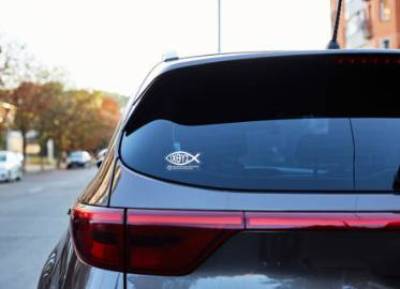 Free Ichthys Car Window Stickers from IOCC