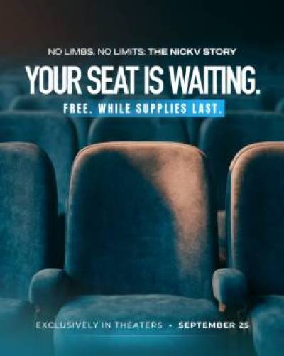Free "No Limbs, No Limits: The NickV Story" Tickets