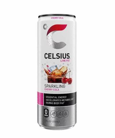 Free CELSIUS Sparkling Cherry Cola at Love's