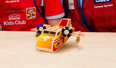 Free Firefighting Plane Workshop at Lowe's (10/17)