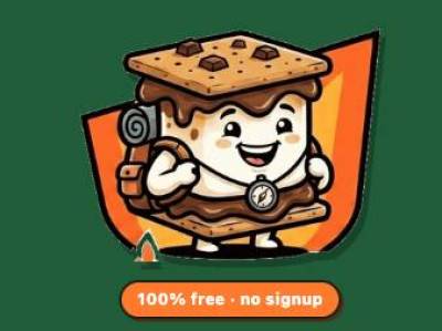 Free S'more's Outdoors Sticker
