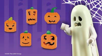 Free LEGO Halloween Pumpkin Scavenger Hunt Treat (10/24-31)
