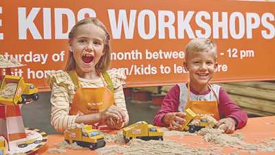 Free Home Depot Kids Workshop Dump Truck Build (11/7)