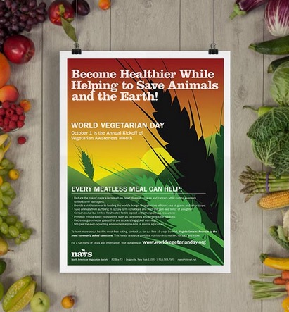 Free Vegetarian Poster