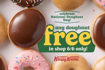 Free Doughnut at Krispy Kreme (6/6)