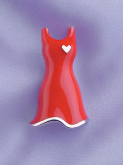 Free Red Dress Pin