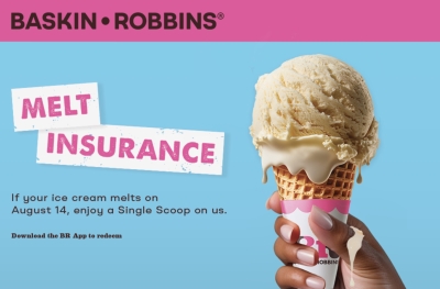 Free Scoop of Baskin-Robbins Ice Cream