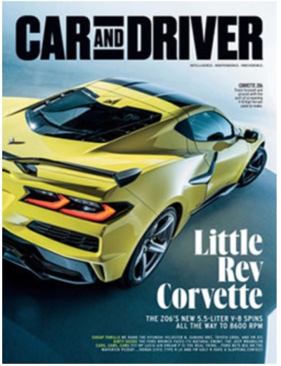 Free 2-year Subscription to Car and Driver Magazine