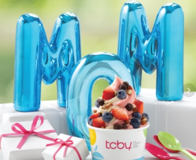 Free Frozen Yogurt to Moms at TCBY (5/11)